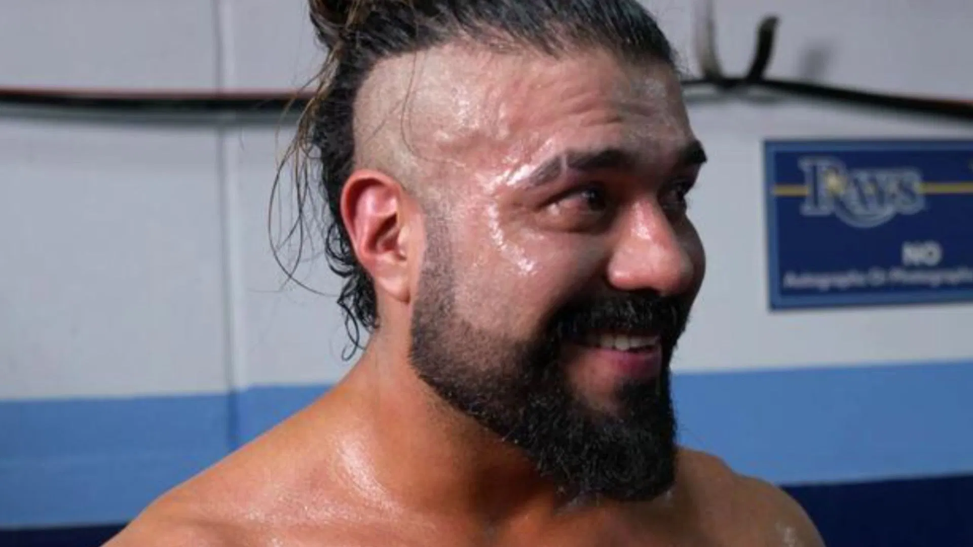 Andrade sends a cryptic message during WWE RAW
