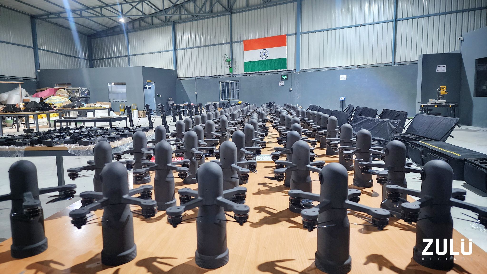 Indian startup scales up tactical drone output