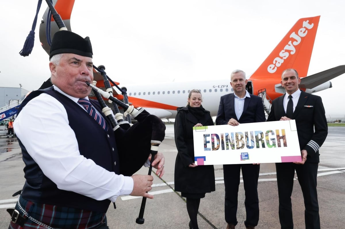 Airline blows into Edinburgh: Here's how much you'll pay for a new flight linking Belfast with the Scottish capital, and how often you can travel