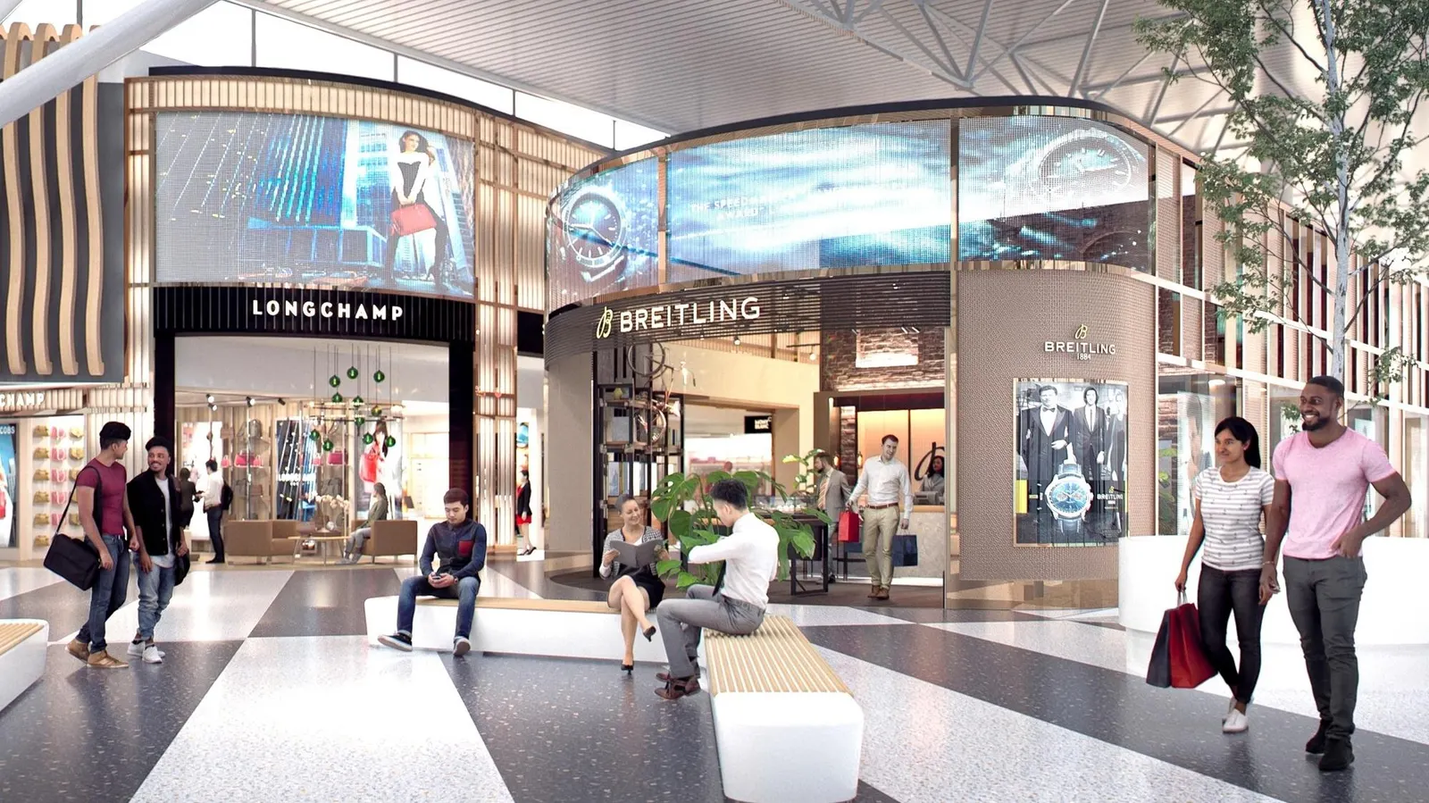 All Retail Spaces Filled As 28 Brands Added To Terminal 8 At JFK
