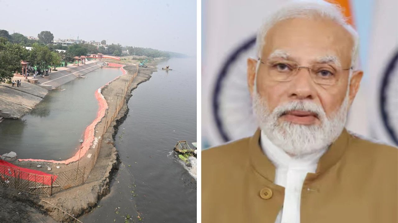 AAP Alleges BJP Built Artificial Yamuna for Modi’s Dip in Chhath Puja