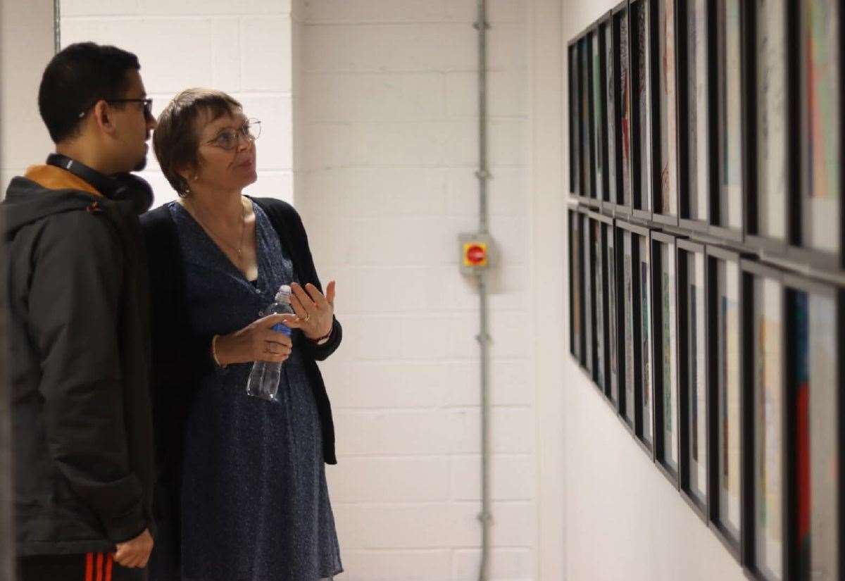 Local artists opens latest exhibition in Aberdeen, bigger and braver than before