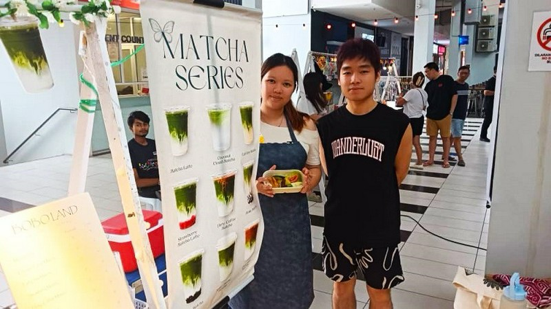Brewing dreams in a bowl of matcha: Teen entrepreneurs stir up success
