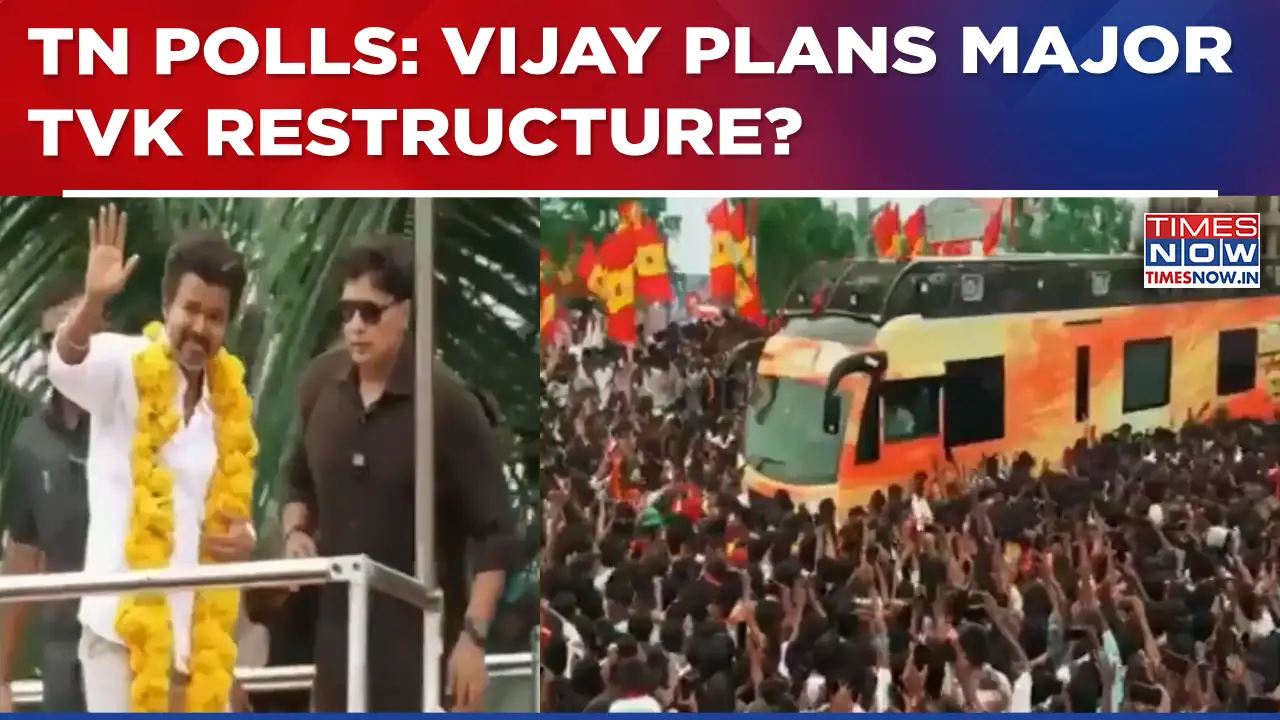 TVK Chief Vijay Plans Major Restructure Ahead Of Tamil Nadu Polls, Special Meet Likely Soon?