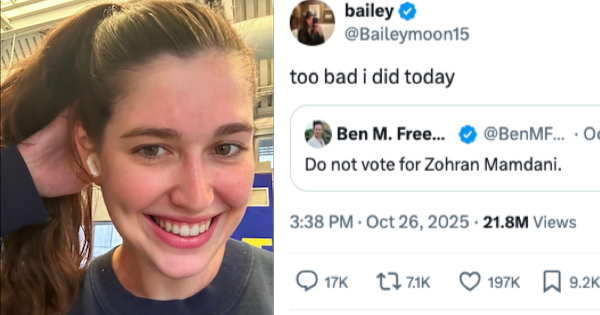 A woman posted an innocent selfie declaring her vote for the NYC mayoral candidate and the avalanche of unhinged Maga replies is a terrifying snapshot of America right now