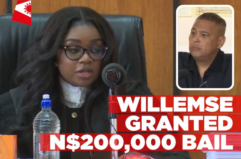 Willemse granted N$200,000 bail