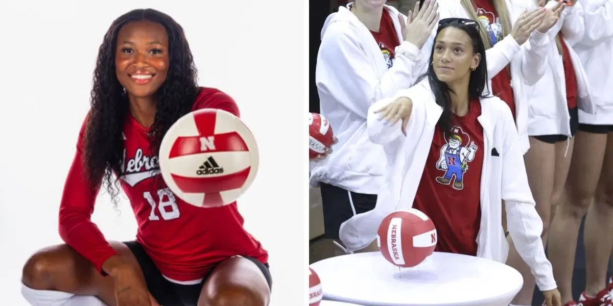 "There is pressure" - Nebraska Volleyball player Ryan Hunter gets real on competing alongside Harper Murray and other talented players