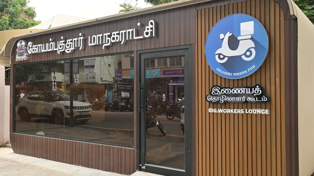 Lounges for gig workers in Coimbatore city ready to be inaugurated