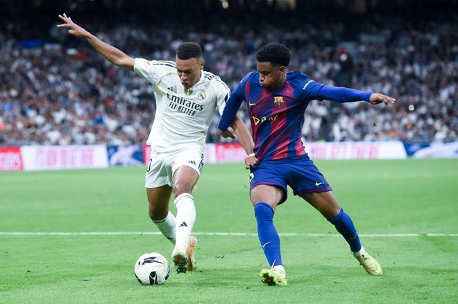 Mbappe, Bellingham power Real Madrid past FC Barcelona