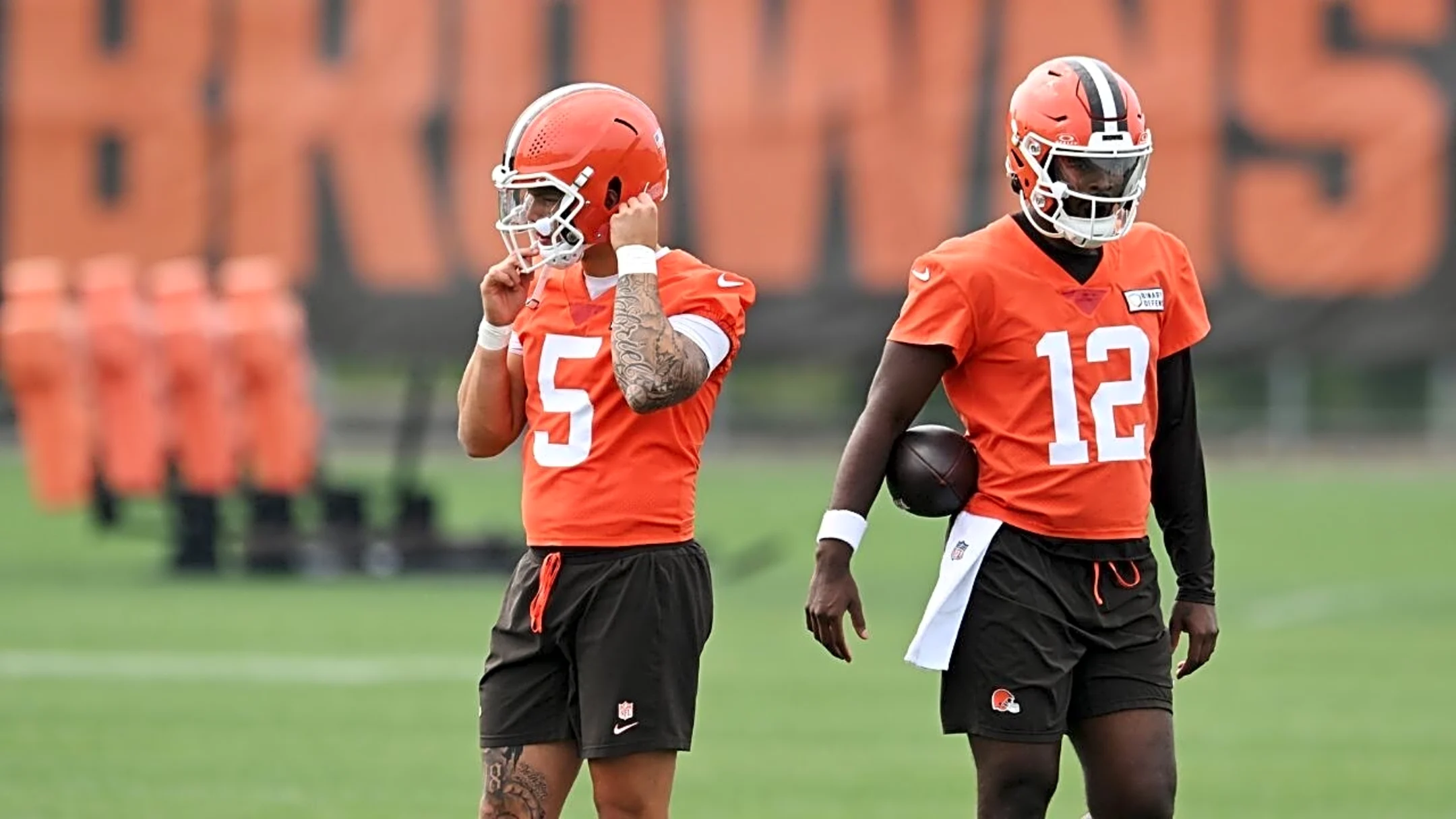Denzel Ward Stresses 'Calling Guys Out' Amid Shedeur Sanders vs. Dillon Gabriel QB Debate