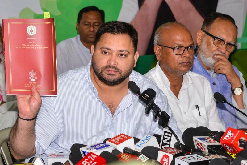 Allowance hike, pension, insurance for panchayat representatives if INDIA wins Bihar polls: Tejashwi