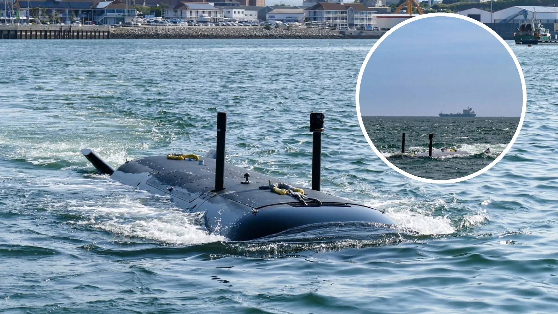 Quantum optical atomic clock deployed on unmanned sub