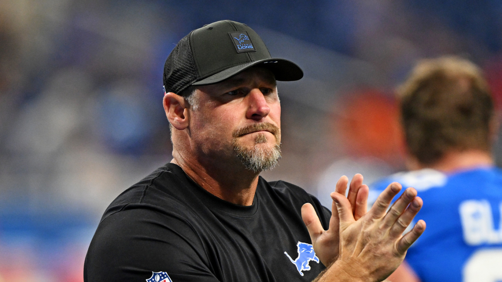 Dan Campbell seems to send message to Jets fans about Aaron Glenn