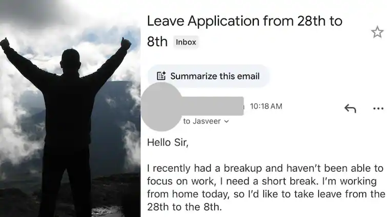 ‘Had A Breakup’: CEO Shares Gen Z Employee’s Honest Leave Request, Internet Divided