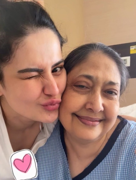 Zareen Khan shares her mother’s health update: ‘Mom’s much better’