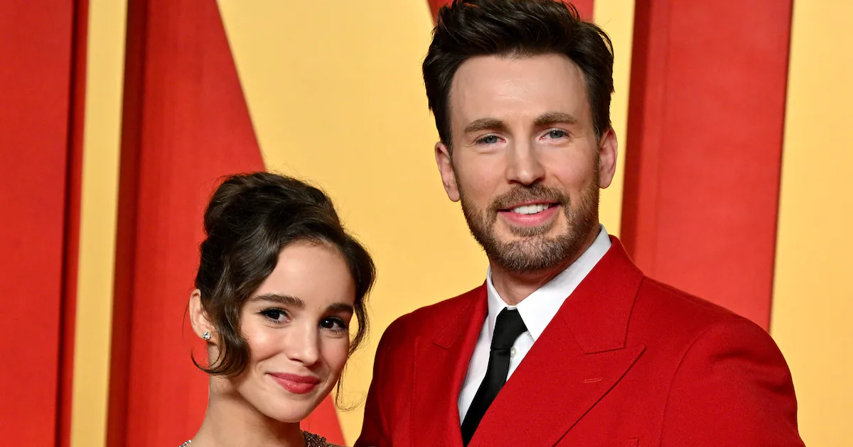 Chris Evans, 44, Welcomes First Child With 28-Year-Old Wife