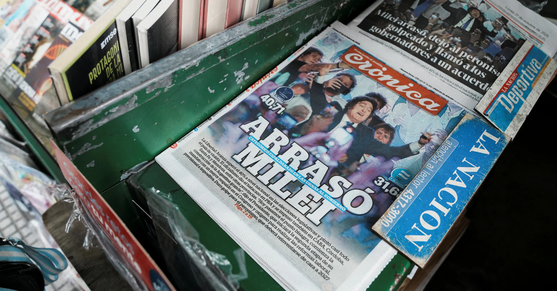 Argentina's Milei secures seats, eyes coalition for reforms