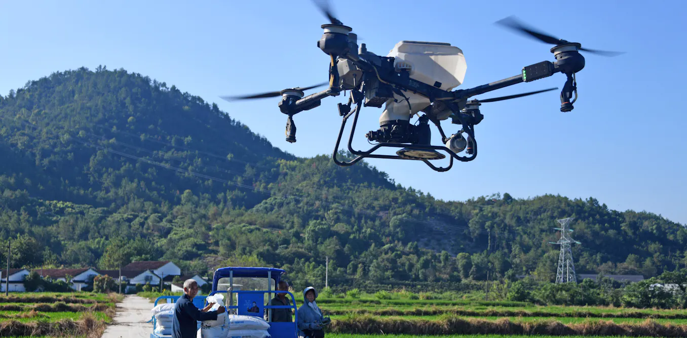 Agricultural drones are taking off globally, saving farmers time and money