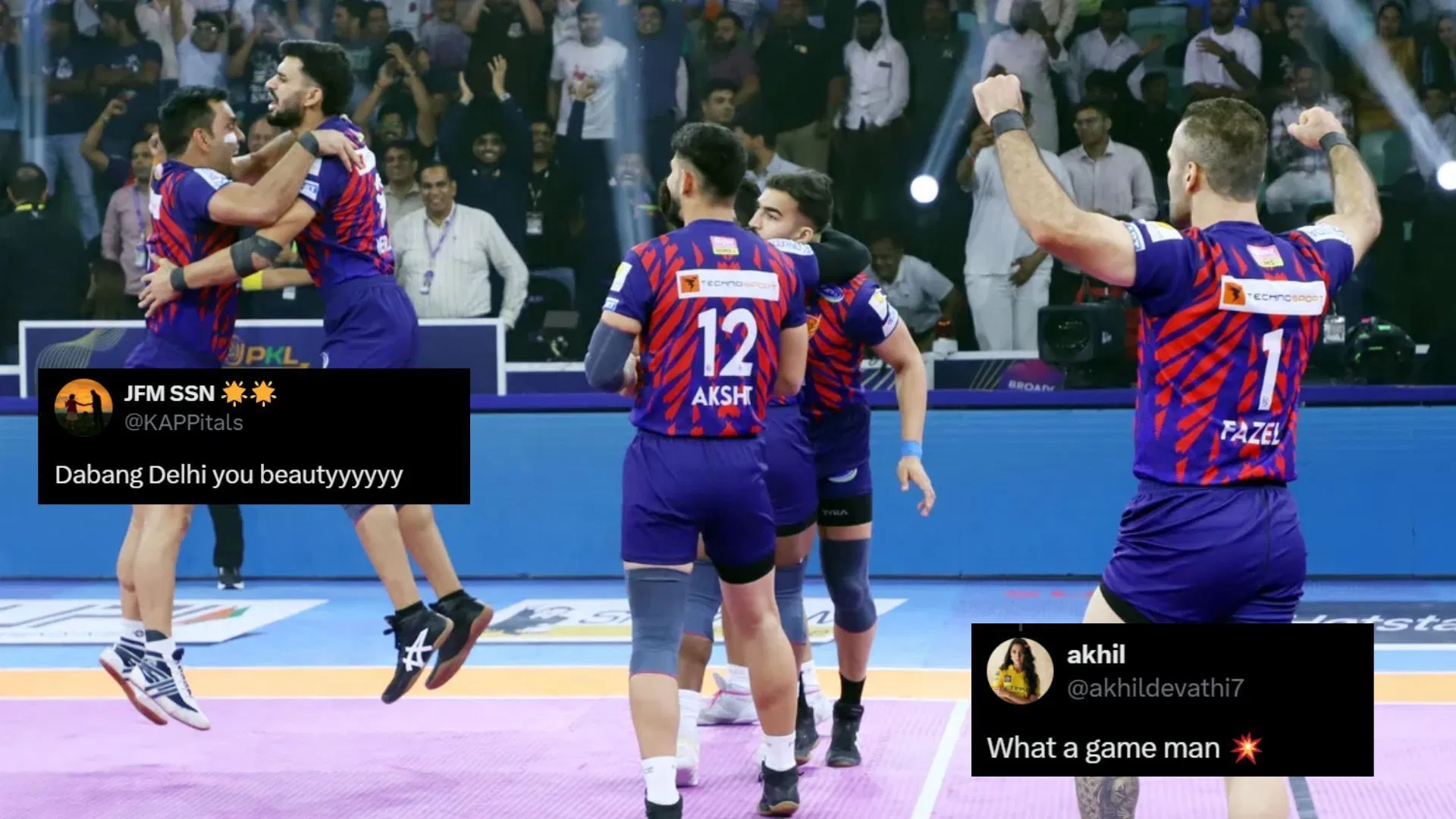 "Absolute monsters" - Fans react as Dabang Delhi clinch thrilling victory over Puneri Paltan to enter Pro Kabaddi 2025 Finals