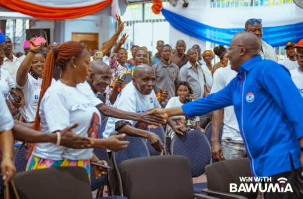 Euphoric scenes greet Bawumia as he completes Bono Regional tour in Sunyani