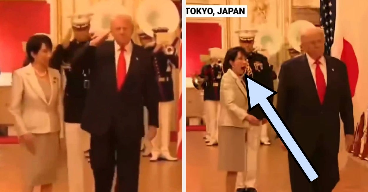 Trump's Confused Japan Visit Sparks Online Reactions