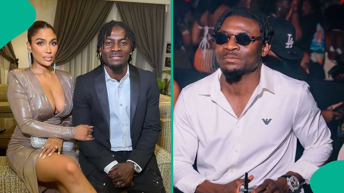 Photo: Meet Obafemi Martins’ beautiful wife Nadine as Nigerian legend celebrates 41st birthday