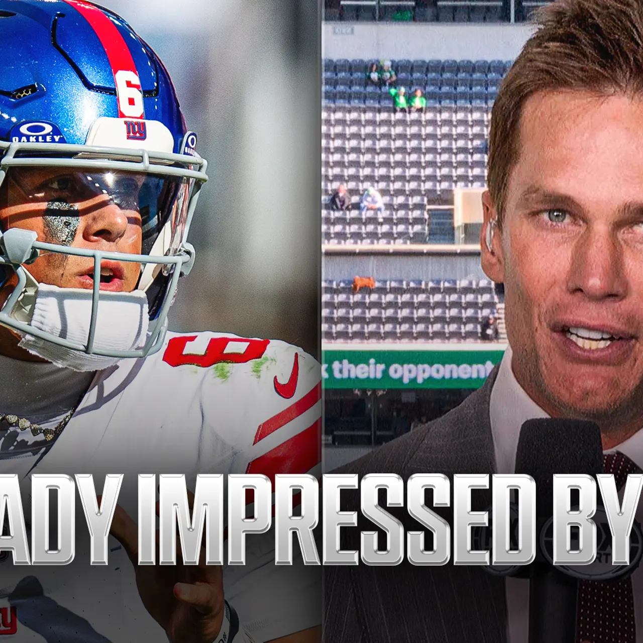 Tom Brady: Giants Rookie Jaxson Dart Has 'All of Those QB1 Traits I Look For'