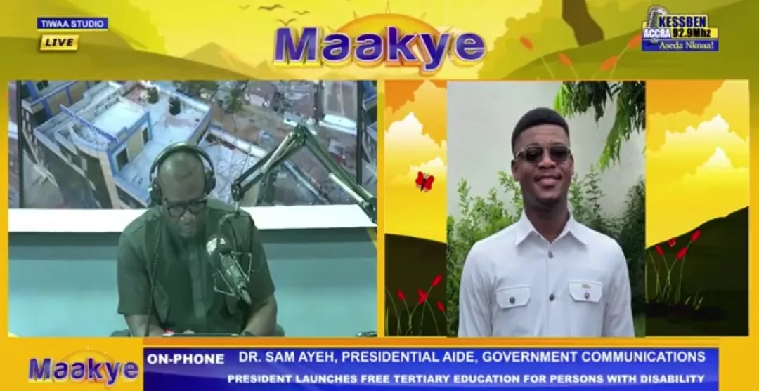 Dr. Sam Ayeh Commends President Mahama and Education Minister Haruna Iddrisu for the launch of Free Tertiary Education for Persons with Disability