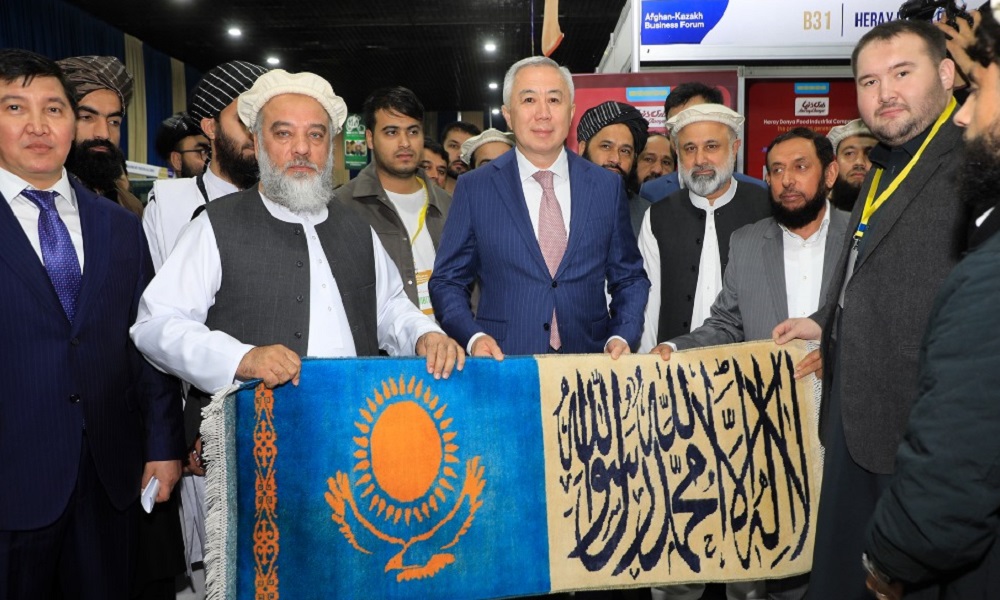 Afghan products and goods expo opens in Kazakhstan