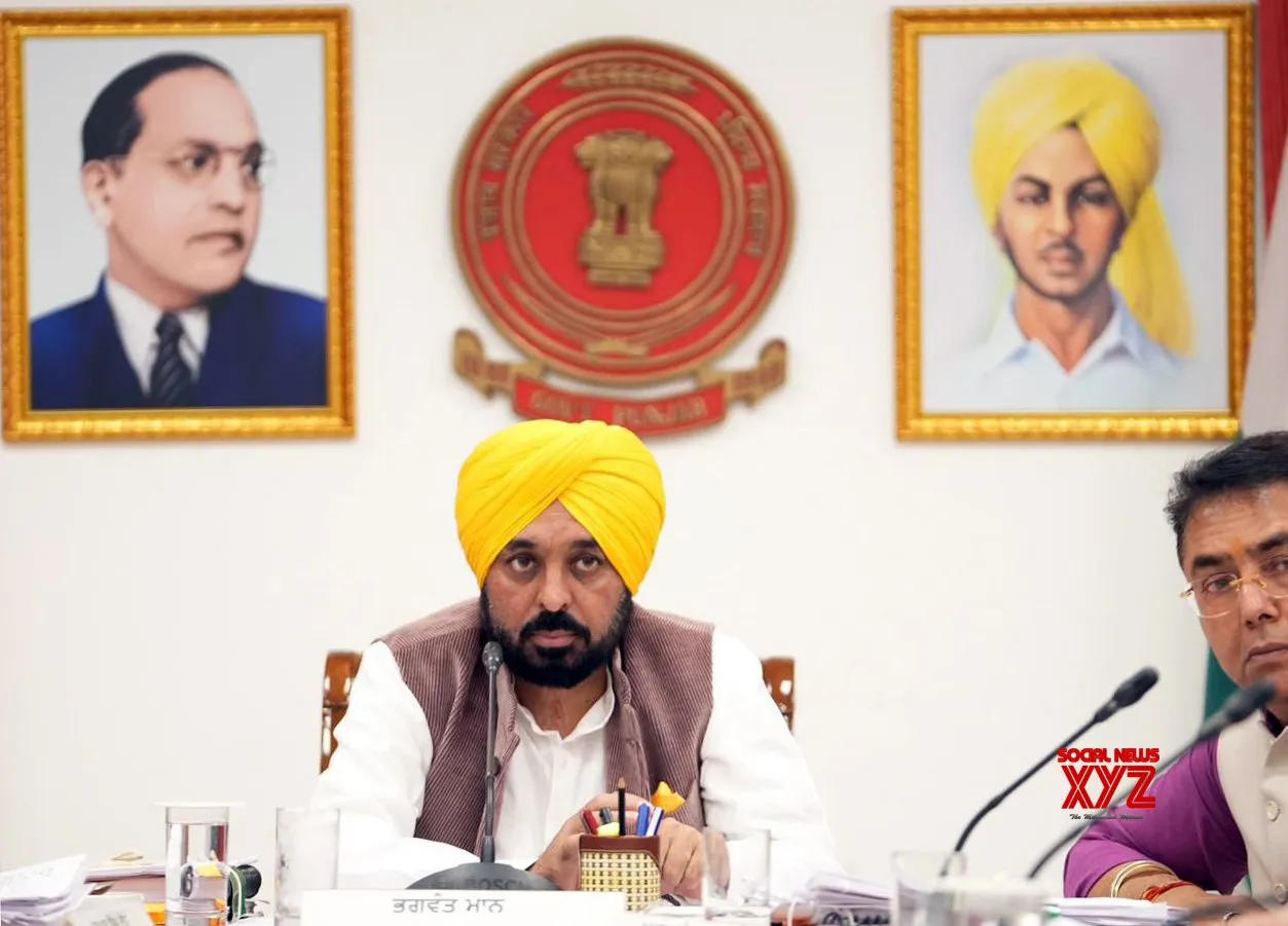 Chandigarh: Bhagwant Mann Chairs Cabinet Meeting #Gallery