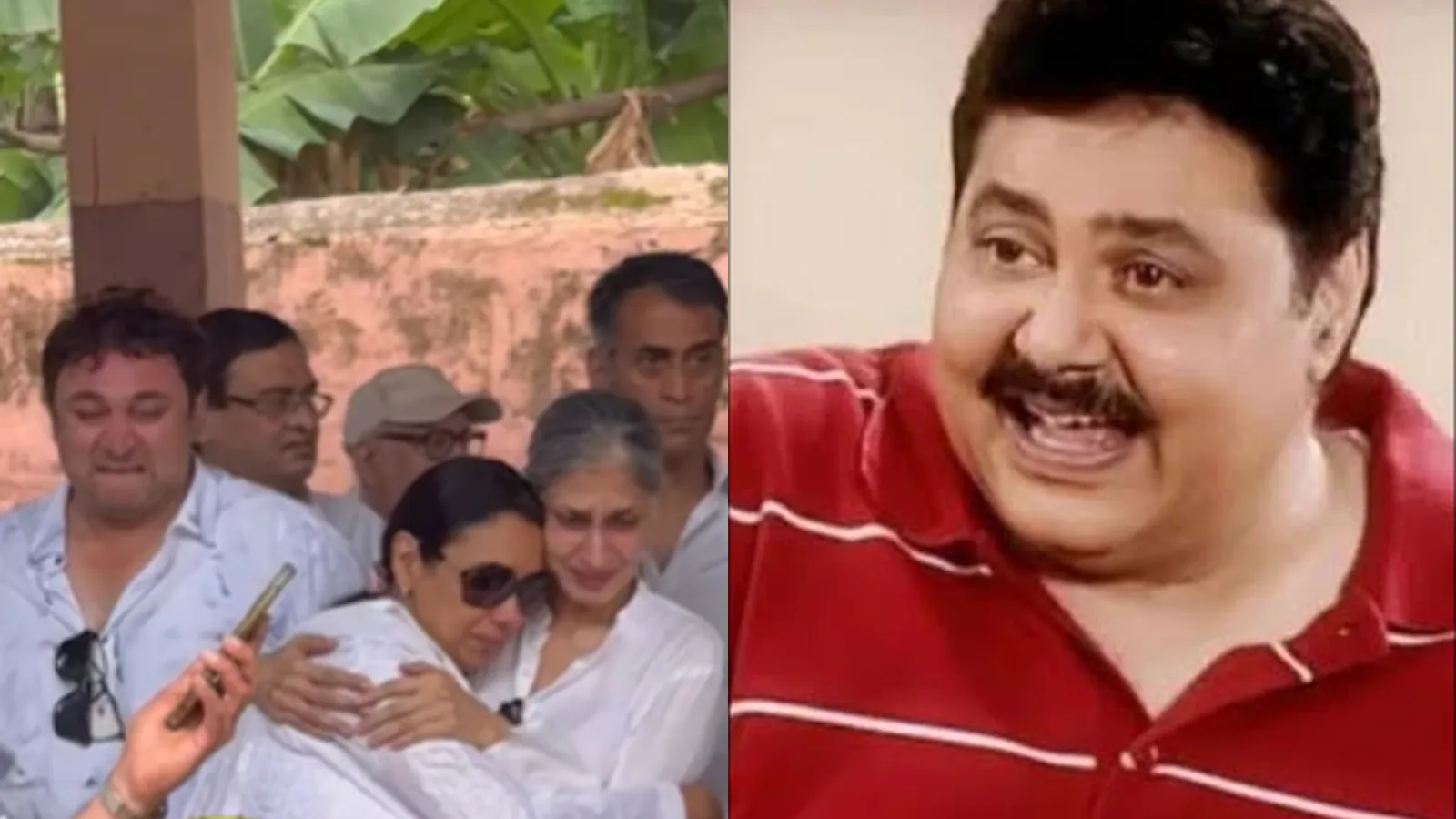 Rajesh Kumar And Rupali Ganguly Break Down, Cry Inconsolably At Satish Shah’s Funeral | Video
