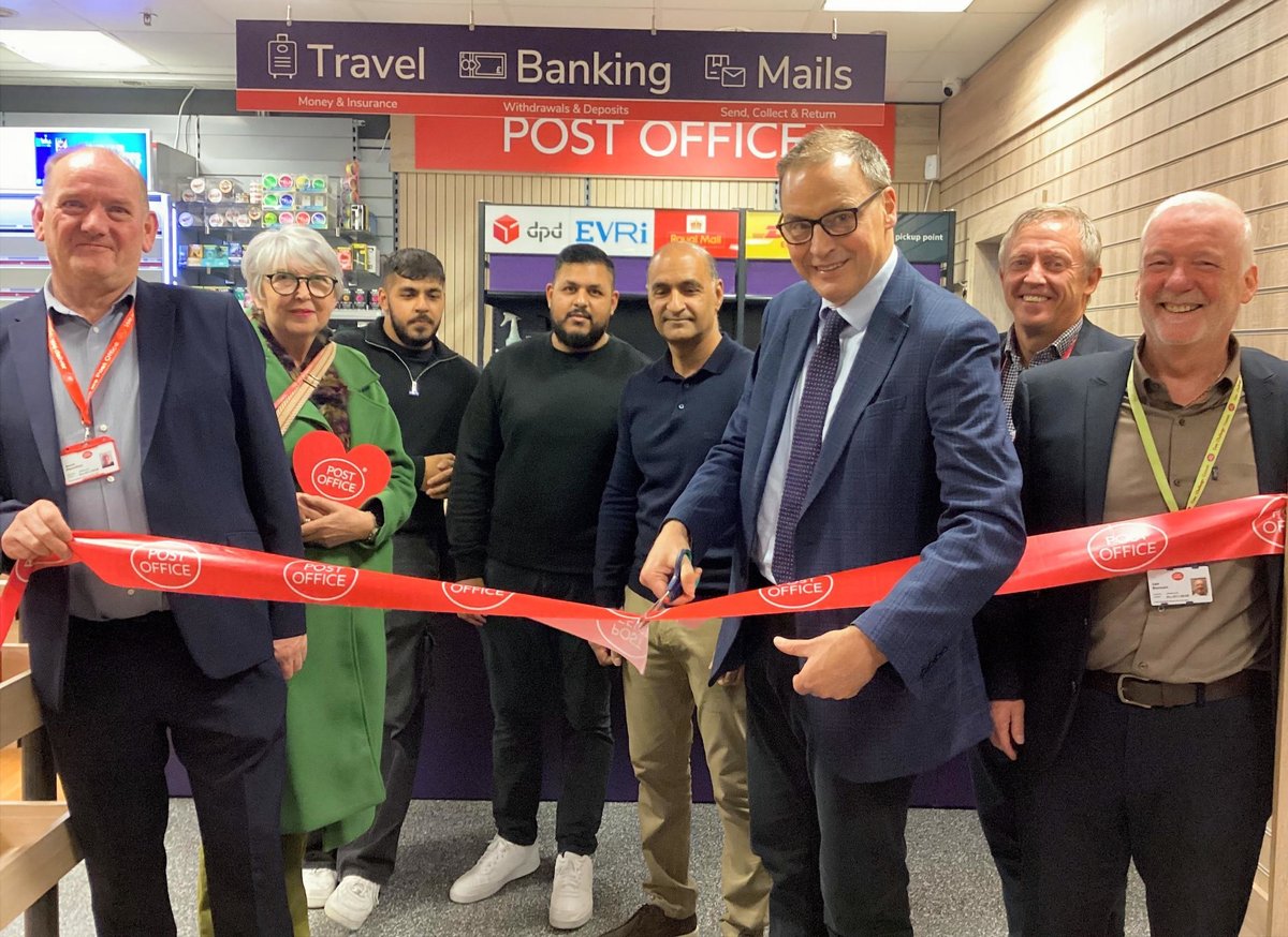 Experienced father and son postmasters step in to run Edinburgh's new Wester Hailes post office