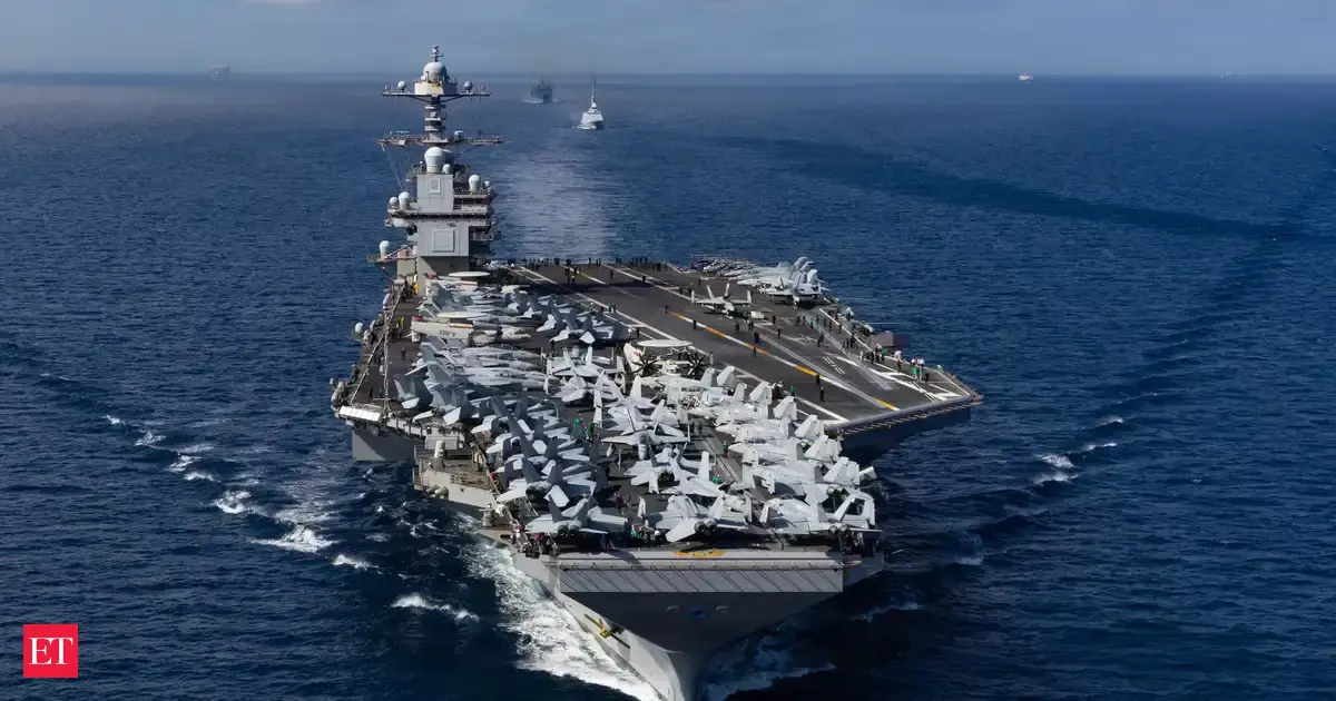 Donald Trump deploys nuclear aircraft carrier USS Gerald R. Ford in Latin America as U.S. waging 'war' against Colombia, Venezuela