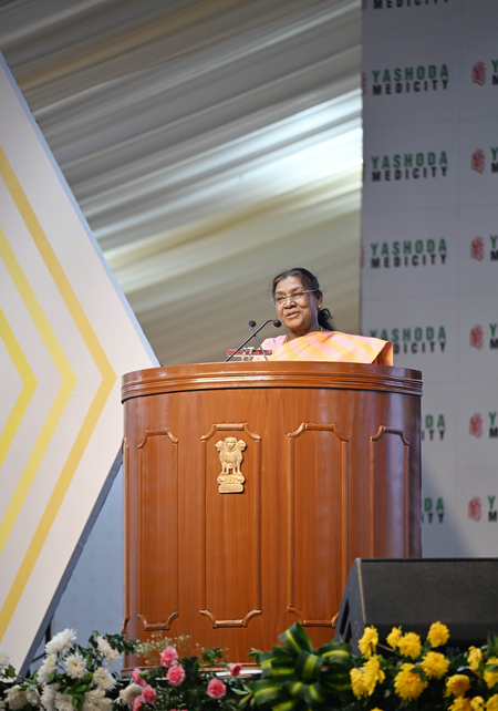 Strengthening healthcare is key to building a healthy and developed India: President Murmu