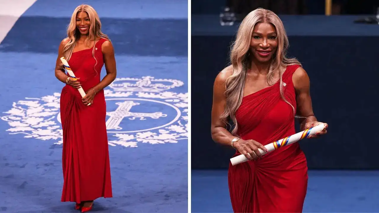 Serena Williams Brings Indian Couture Glamour to Spain in a Gaurav Gupta Sculpted Gown