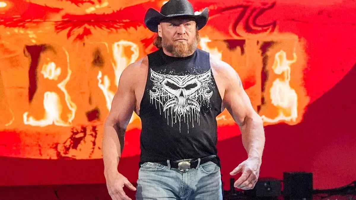 Former WWE champion teases a WrestleMania 42 match against Brock Lesnar