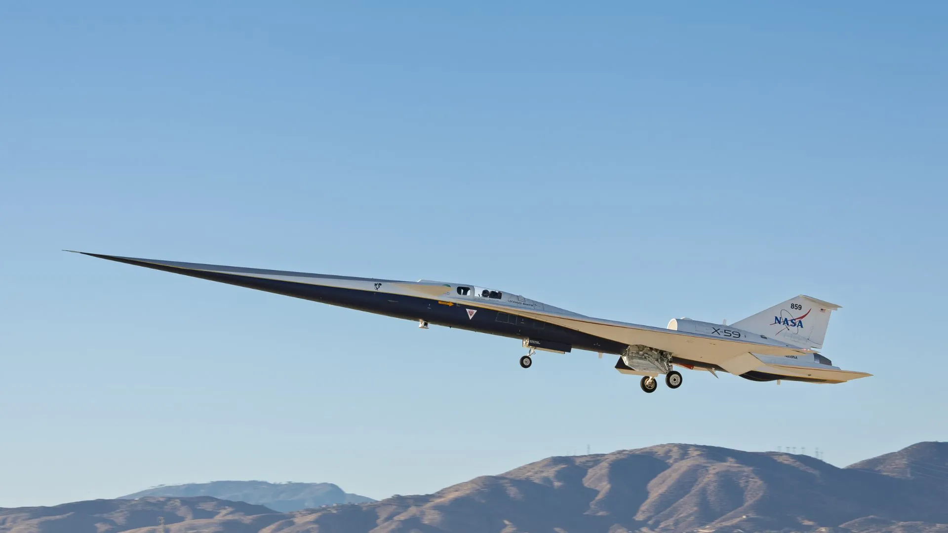 NASA’s silent supersonic jet completes historic first flight
