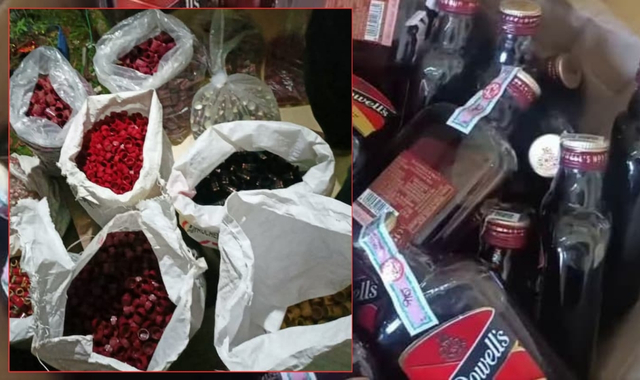 Excise Cops Bust Fake Foreign Liquor Racket in Dhenkanal | Husband Escapes, Wife Detained