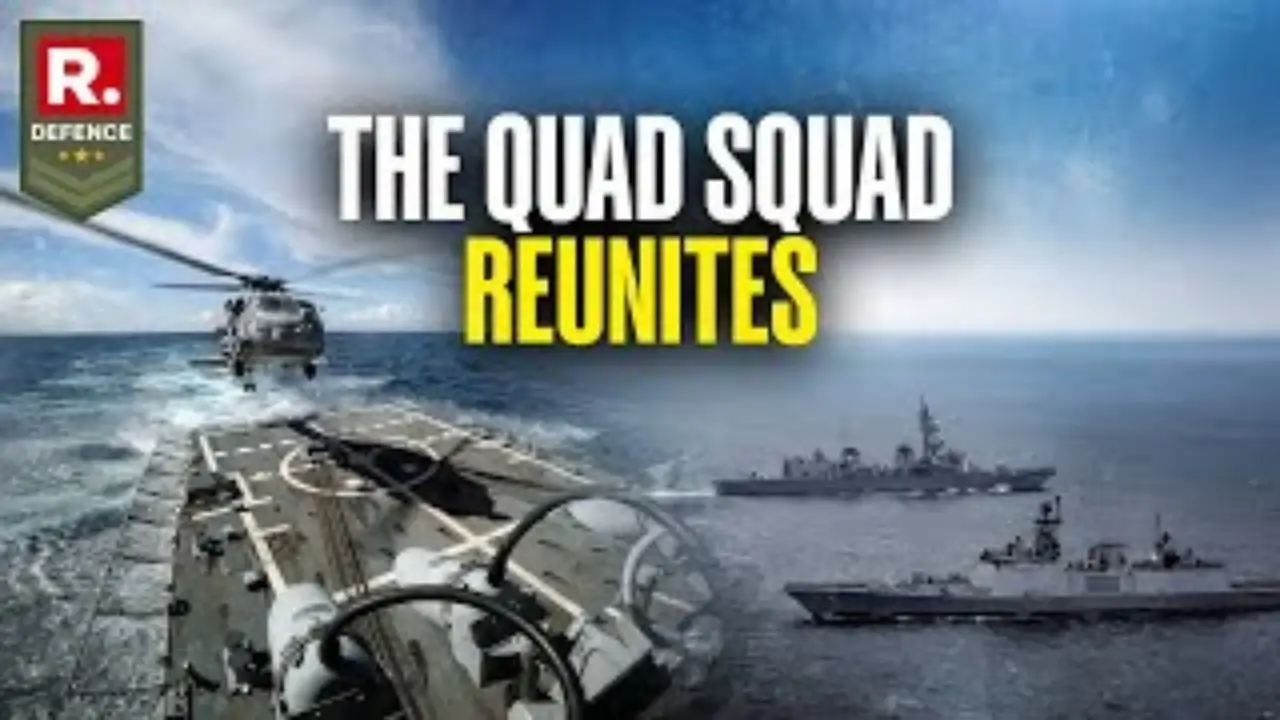 Video: India Joins Quad Allies in Guam for Exercise Malabar 2025