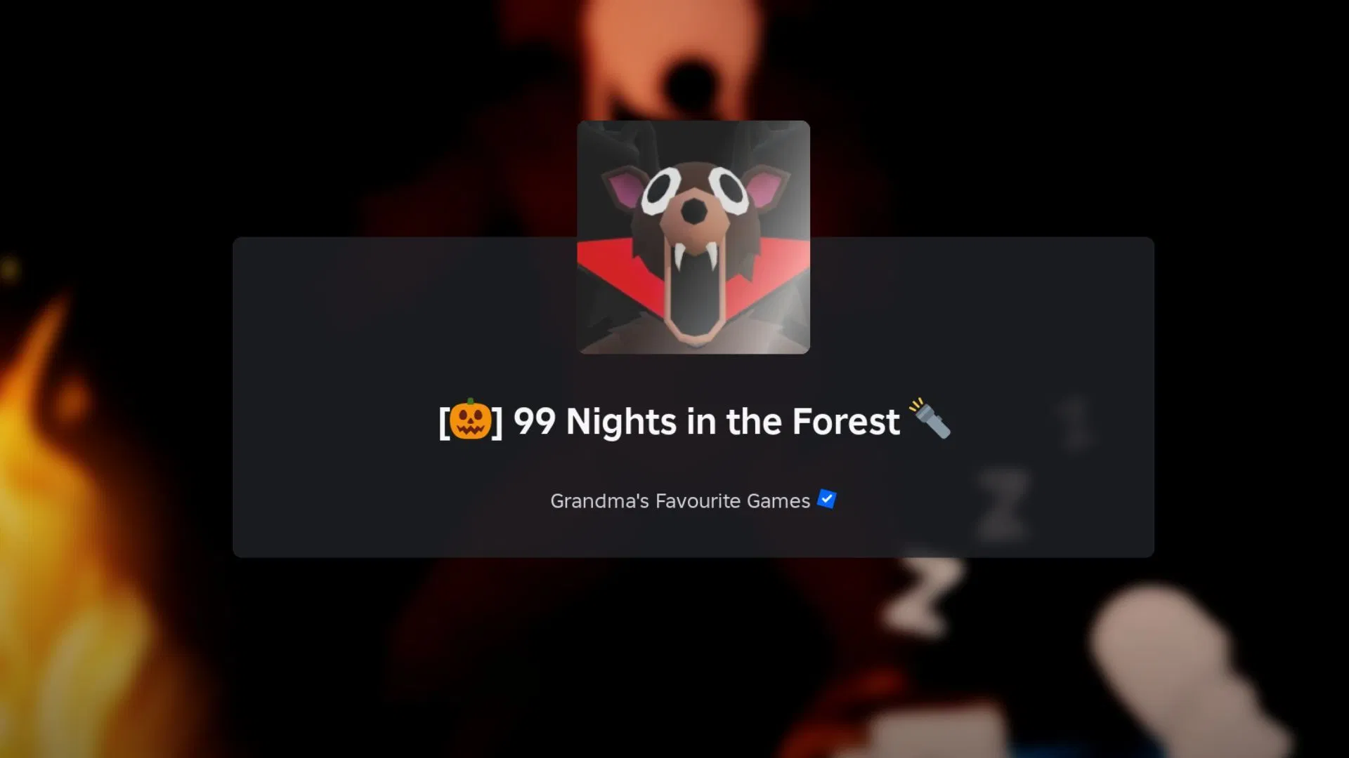 Roblox Halloween Spotlight 99 Nights in the Forest guide