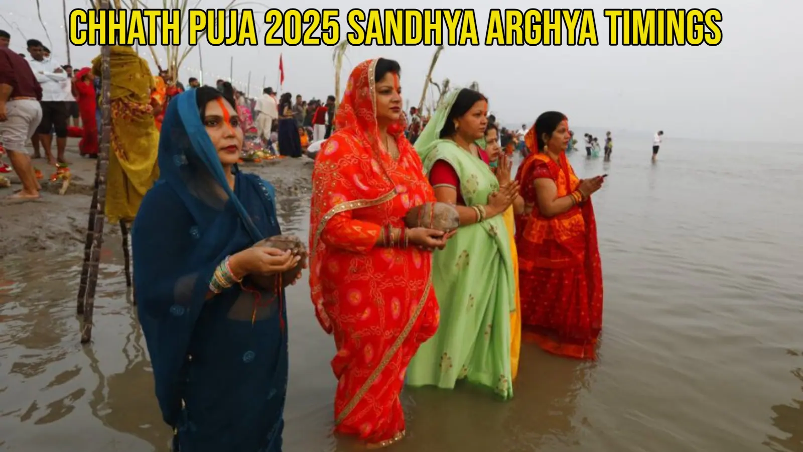 Chhath Puja 2025 Sunset Time Today: Sandhya Arghya Timings In Delhi, Mumbai, Patna And Other Cities