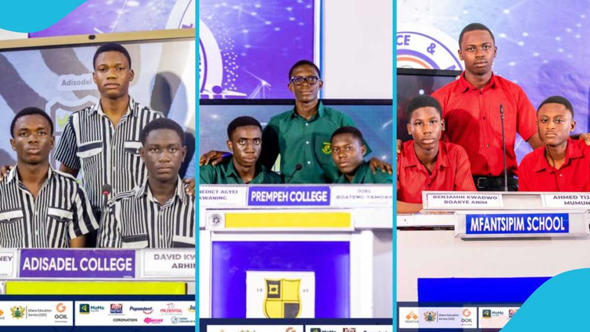 NSMQ 2025: Adisadel College to face Prempeh College and Mfantsipim School in quarter finals