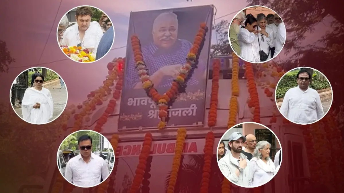 Satish Shah Last Rites: Rajesh Kumar Turns Pallbearer, Sumeet Raghvan, Rupali Ganguly, Ratna Pathak Shah, Dilip Joshi, Jackie Shroff, Neil Nitin Mukesh Pay Final Respects