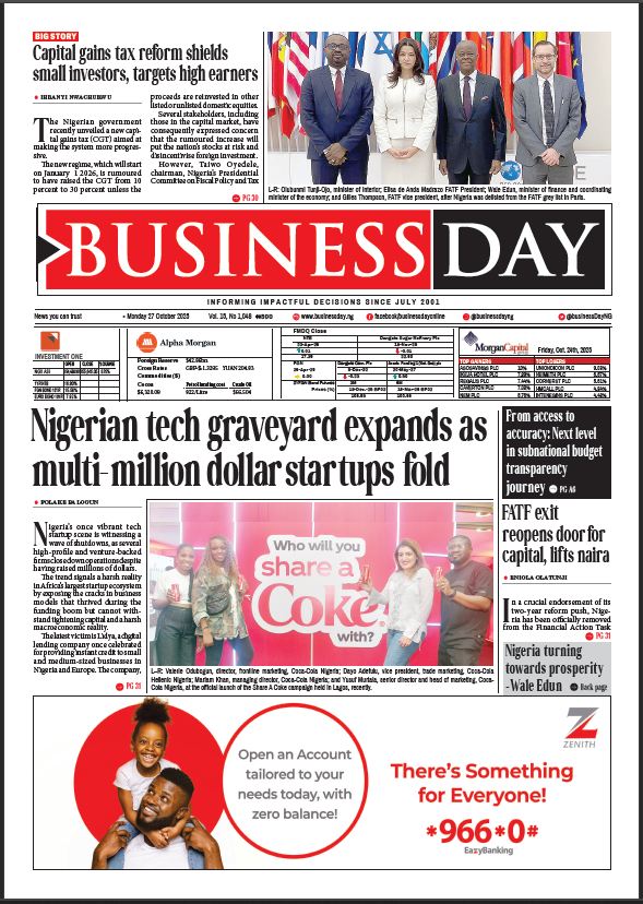 BusinessDay 27th Oct 2025