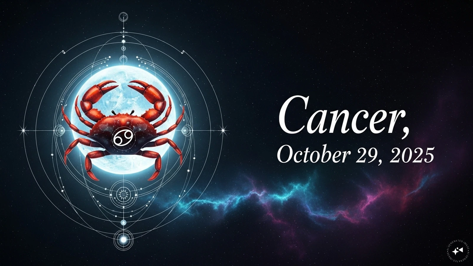 Cancer Horoscope Today, October 29, 2025