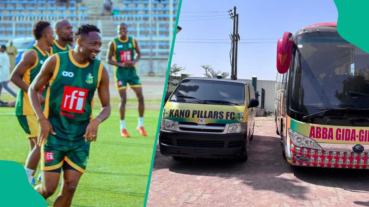 What Ahmed Musa said after governor donated three buses to Kano Pillars
