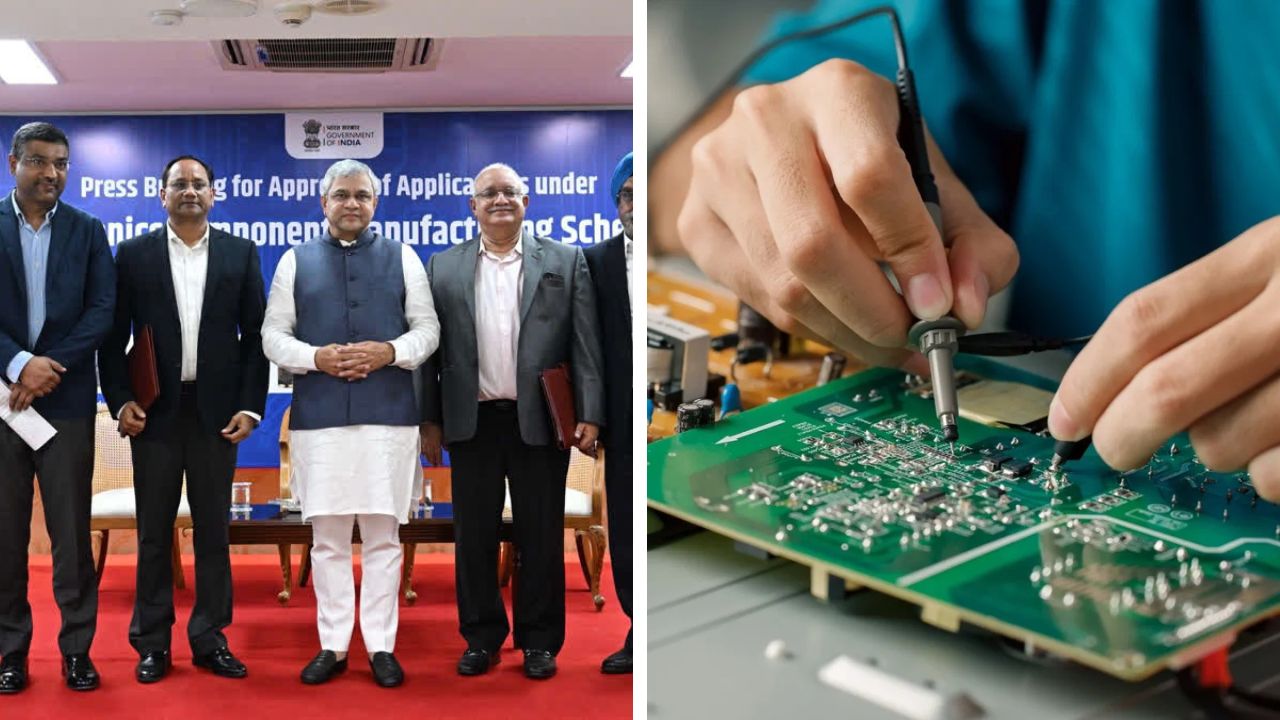 India Approves ₹5,532 Crore Projects for Electronics Components