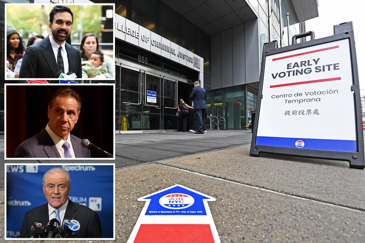 Early voting begins today for mayor and other NYC races