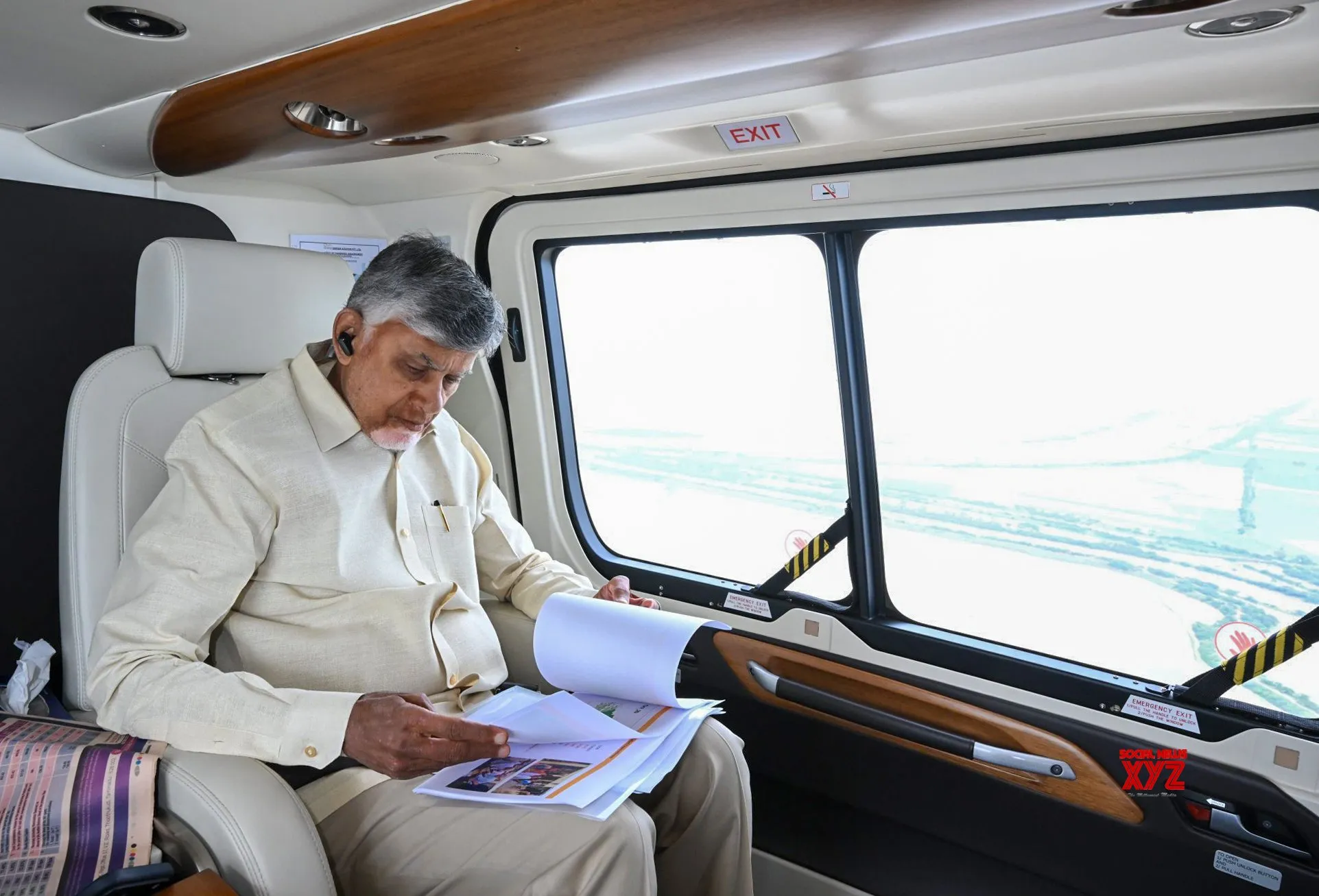 Chandrababu Naidu Conducts Aerial Survey of Cyclone Hit Areas #Gallery