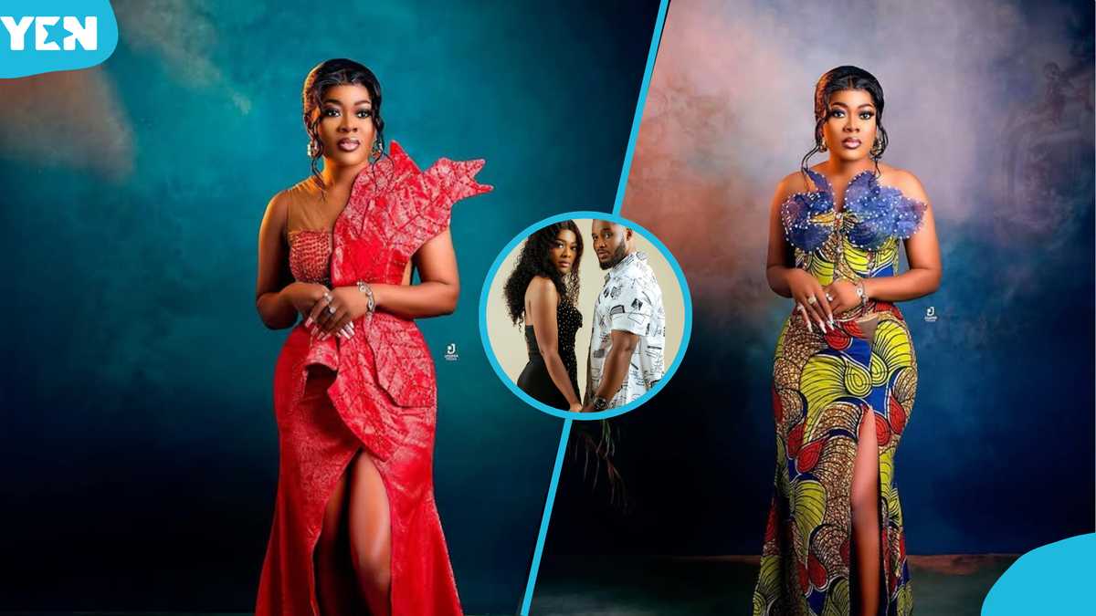 Akua GMB shows off her fine boo in pre-wedding photos as she announces upcoming nuptials